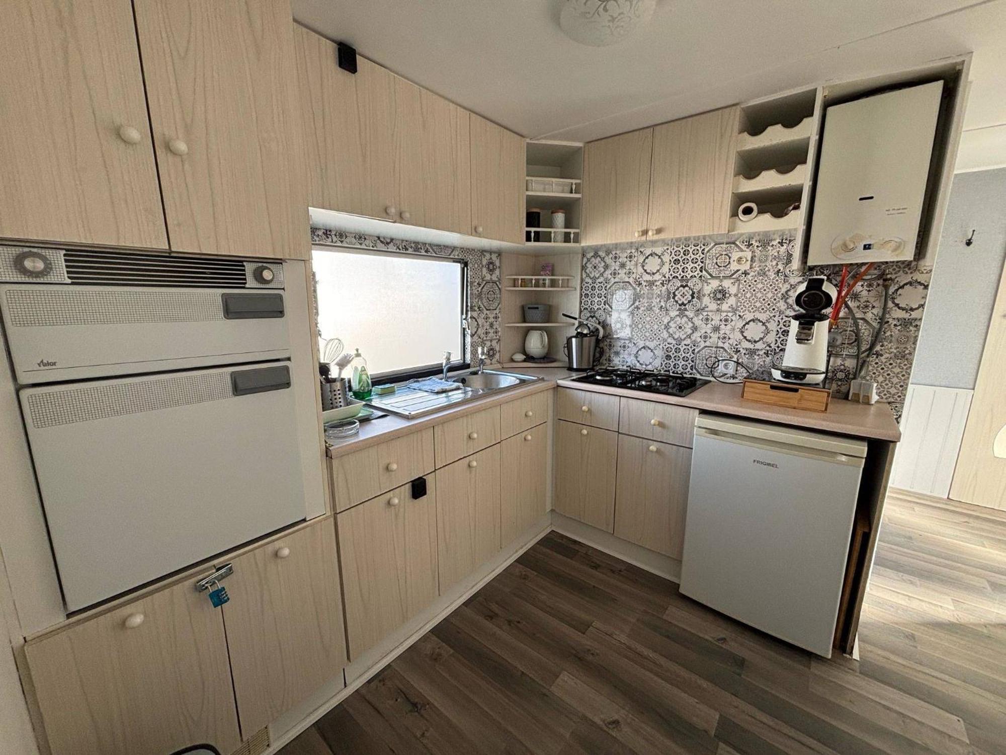 Mobile Home Au Camping New Vennepark Harendijk Εξωτερικό φωτογραφία